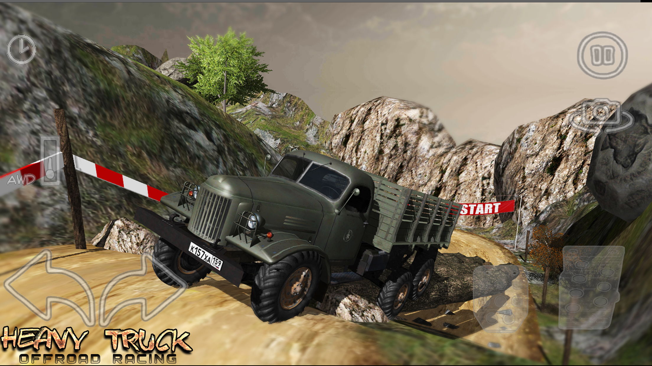 Heavy Truck Offroad Racing