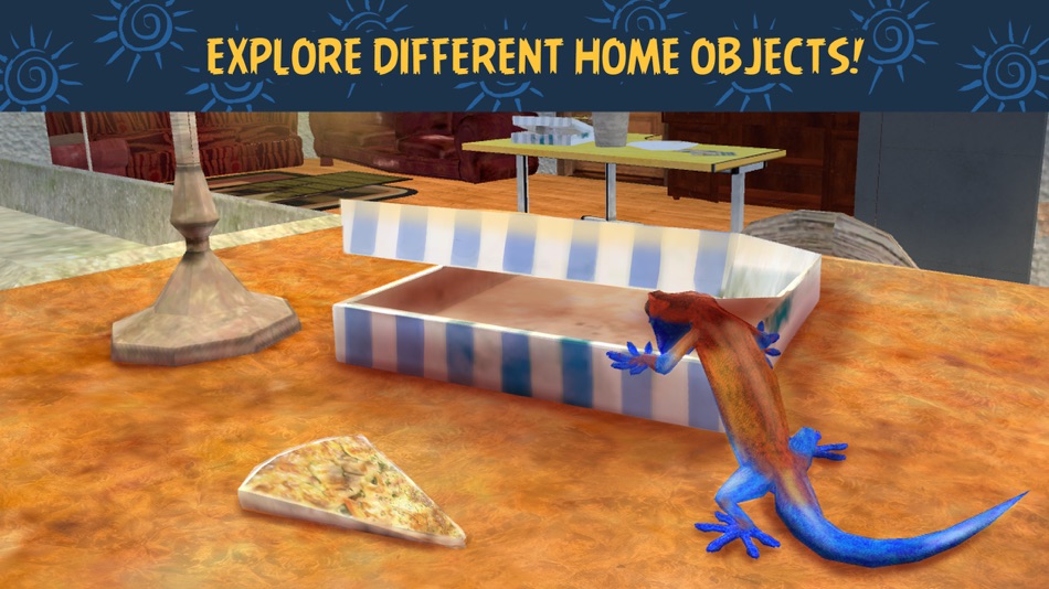 #2. Gecko Survival Simulator 3D (iOS) 由: Tayga Games OOO