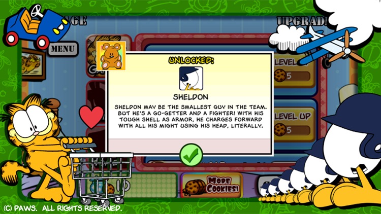 Garfield's Defense: Attack of the Food Invaders screenshot-4