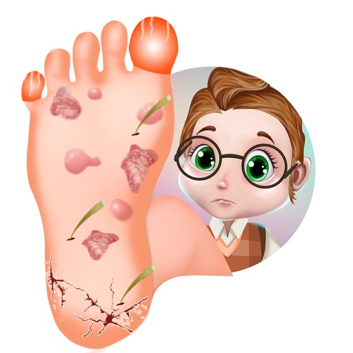 Foot doctor Surgery icon