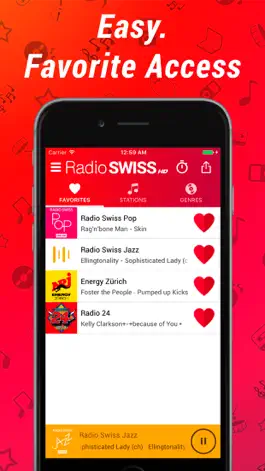 Game screenshot Radio Swiss HD apk