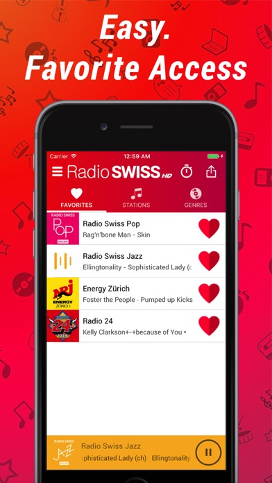 How to cancel & delete Radio Swiss HD from iphone & ipad 2