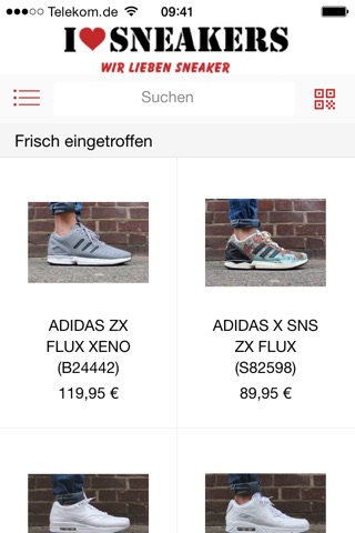 ilovesneakers.de - Sneaker Store screenshot 2