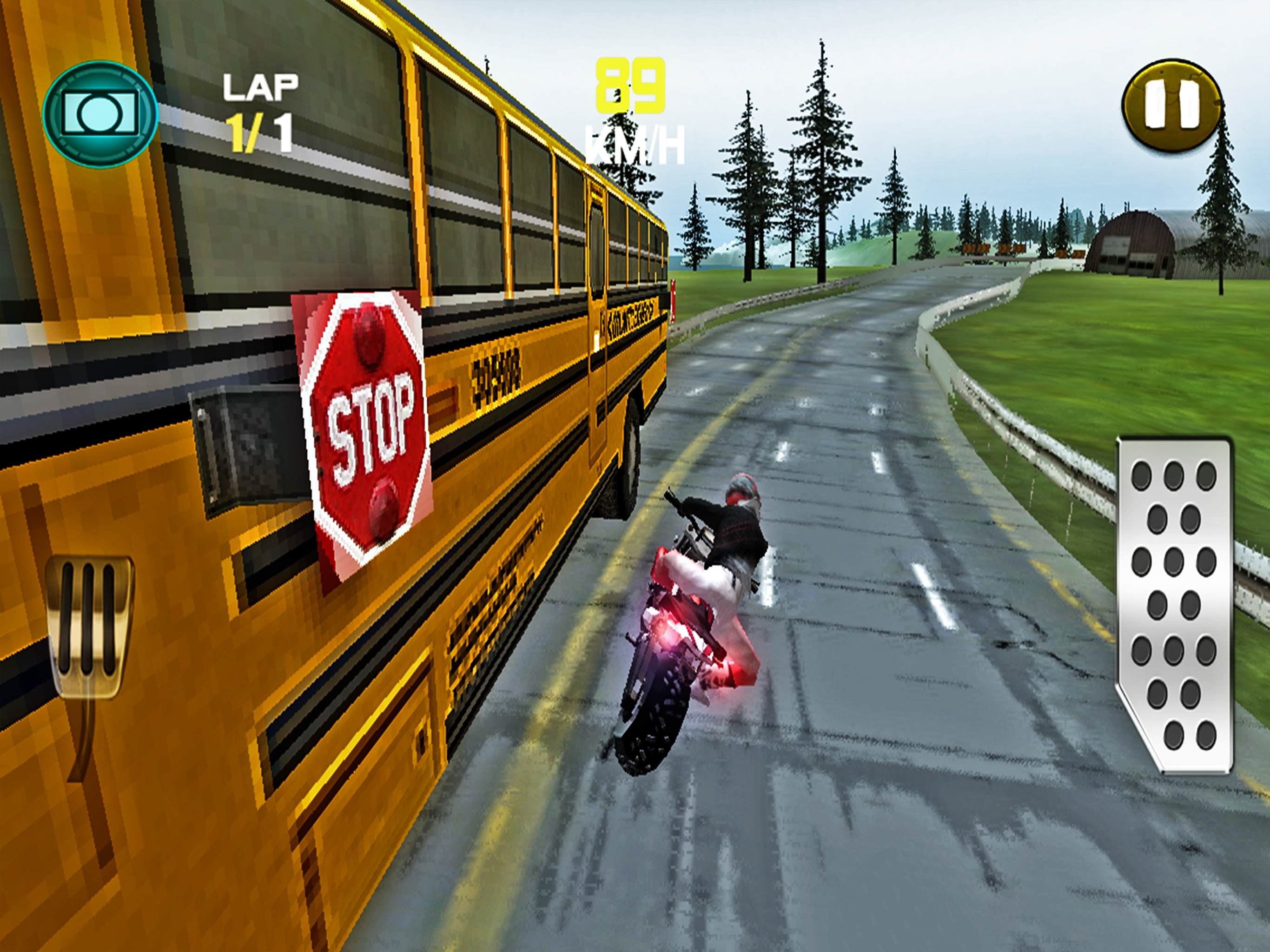 Bike Highway Traffic Rider Game screenshot 5