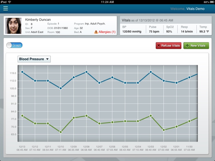 Netsmart myPOV Vitals screenshot-3