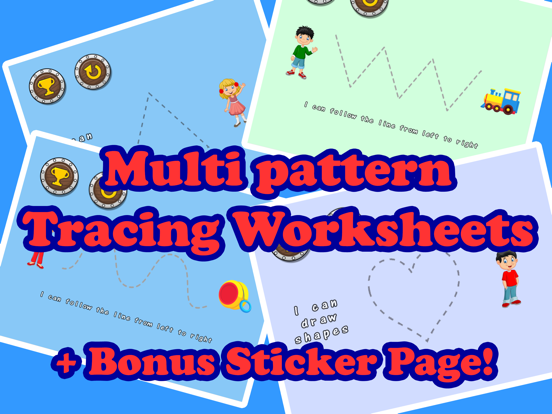 Screenshot #5 pour Shapes Tracing : Jeu de traçage pour les enfants