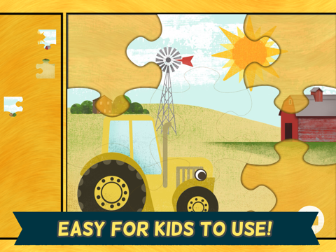 Screenshot #5 pour Jeux de voitures pour enfants : camions  et puzzle