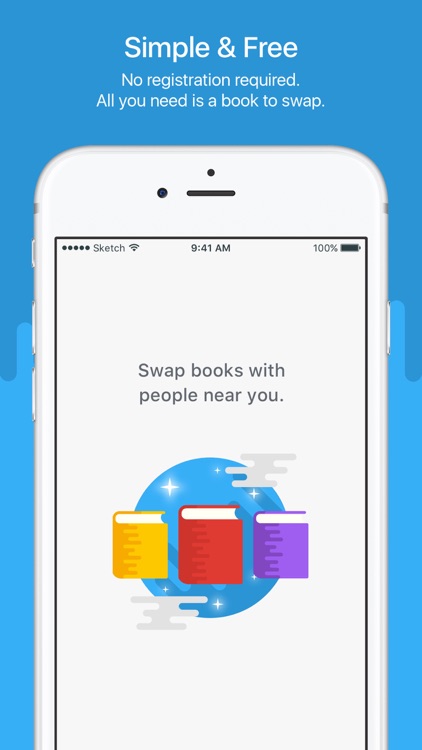 SwappyBooks - Exchange books with people nearby
