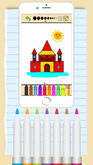 Princess Coloring Pages - Painting Kids Art Games(圖2)-速報App