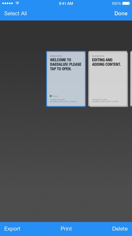 Daedalus Touch – Text Editor for iCloud screenshot-3