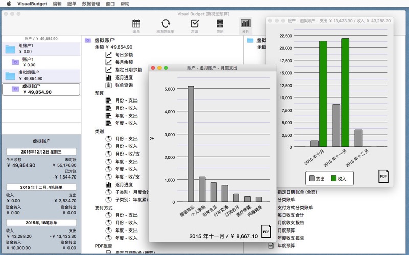 Visual Budget Easy screenshot