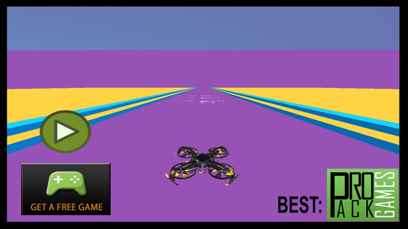 Drone Quadcopter simulador de vuelo - Toque para j screenshot 1