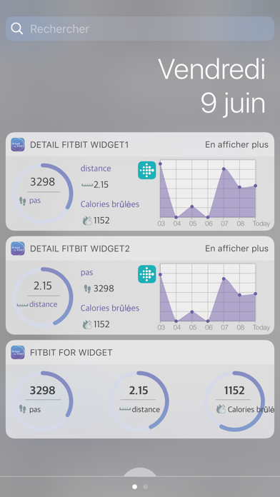 Widget For Fitbitのおすすめ画像3