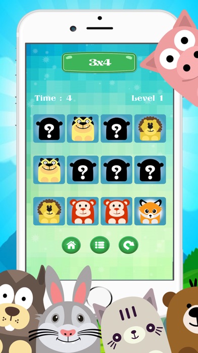How to cancel & delete Cute Pet Animal Find The Pairs kid from iphone & ipad 2