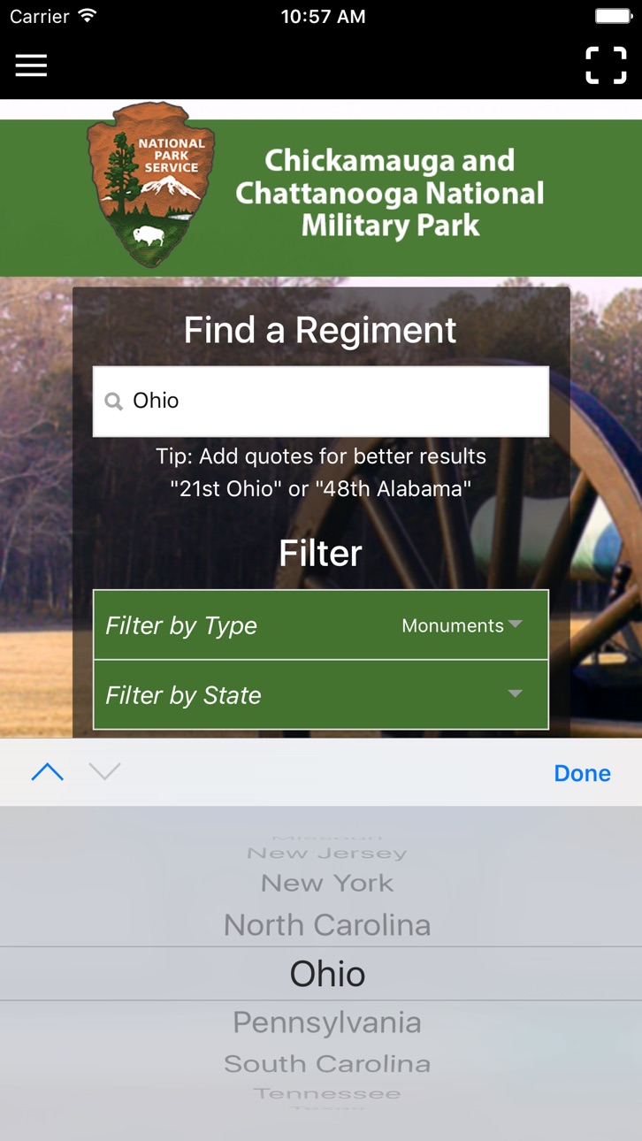 iPhone screenshot