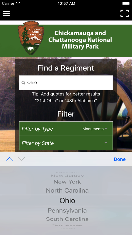 #2. Chickamauga Battlefield (iOS) 由: Video Ideas Productions, Inc.