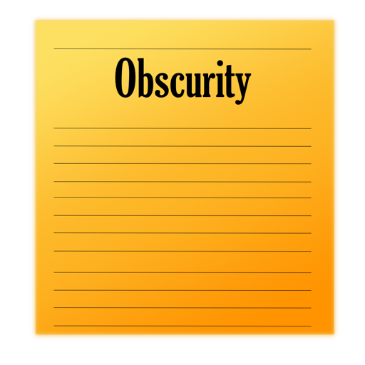 Obscurity