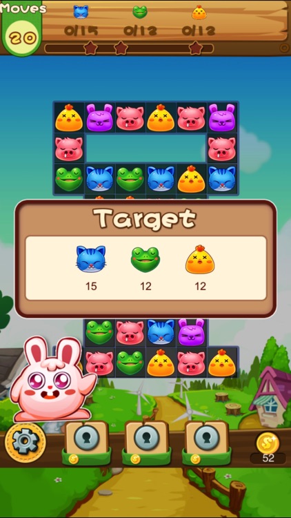 Animal Pop Fun - Match 3 Games