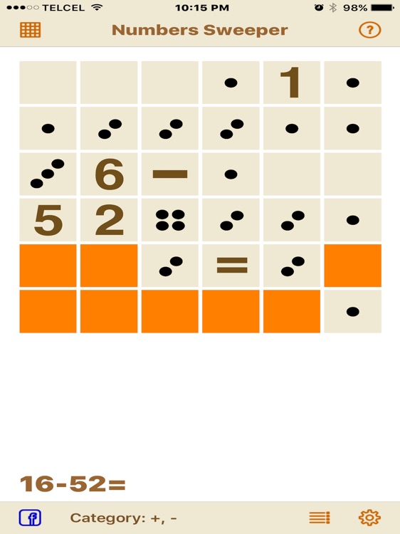Numbers Sweeper - for iPad