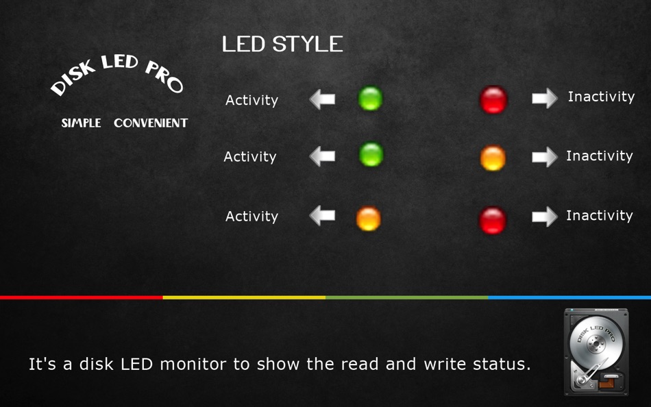 #2. Disk LED Pro (macOS) 게시자: 方成 印