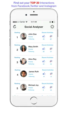 Game screenshot Social Analyser apk