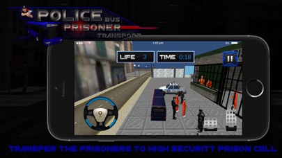 Screenshot #2 pour Police Bus Prisoner Transport