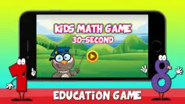 Game screenshot Math 30 Second - Education Game mod apk