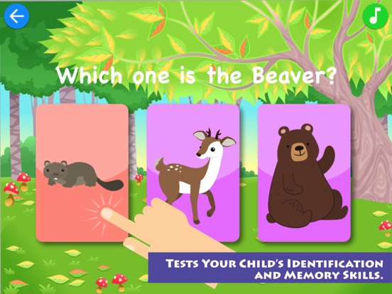 Match & Learn Animals Kids App iPad screenshot 5 - Education app