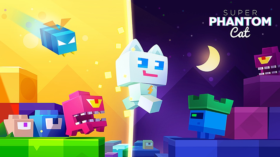 #5. Super Phantom Cat - Be a jumping bro. (iOS) Bởi: Veewo Games