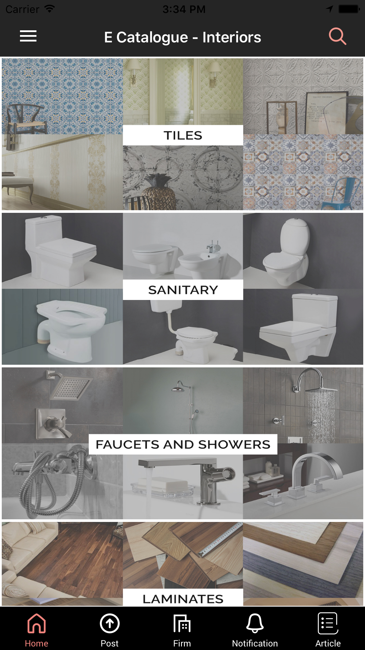 E-Catalogue Interior screenshot 3