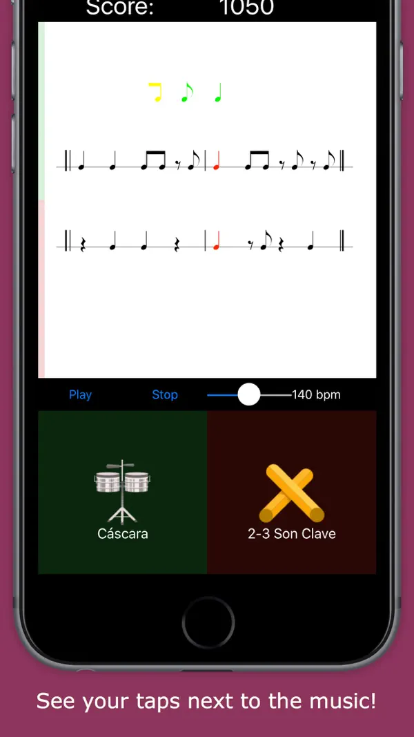 Clave Master - the Ultimate Salsa Clave Trainer! Screenshot 3