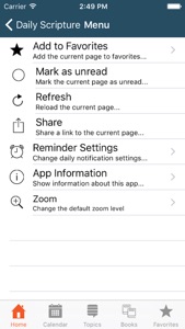 Daily Scripture screenshot #5 for iPhone