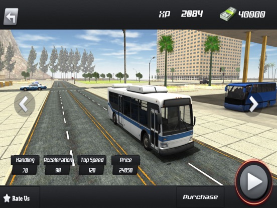 バスシミュレータ 2k17-コーチバス運転駐車場の3dのおすすめ画像2