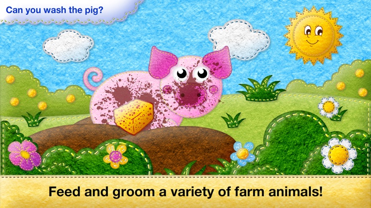 Toddler’s Farm Animals sounds, Baby Animal Puzzles screenshot-3