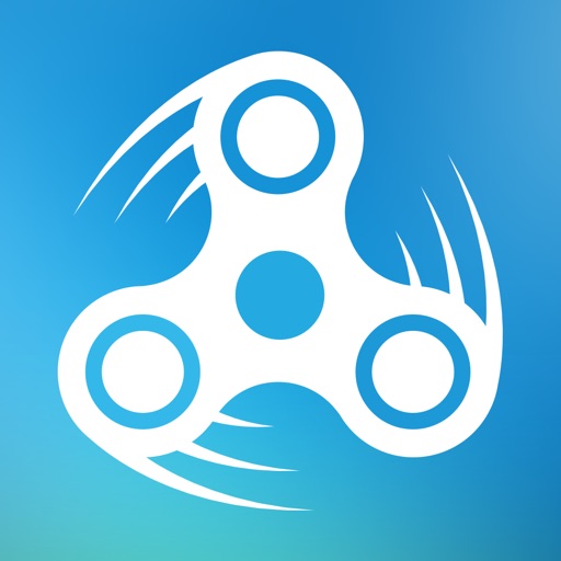 Spin a Finger Spinner: calm and stress relief game