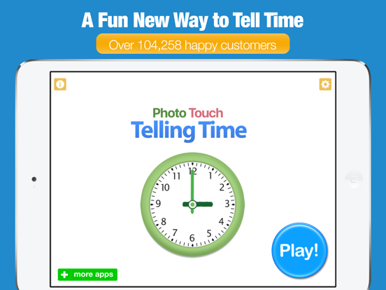 Screenshot #4 pour Telling Time - Photo Touch Game
