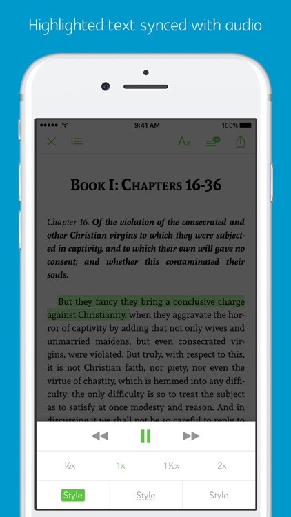 The City of God - sync transcript, audio