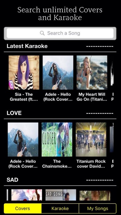 Screenshot #3 pour Singer! Karaoke Music - Search and Sing
