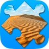 Icon Desert Jigsaw Puzzles. Nature games for Adults