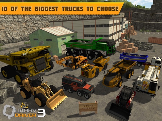 Quarry Driver 3: Giant Trucks iPad app afbeelding 1