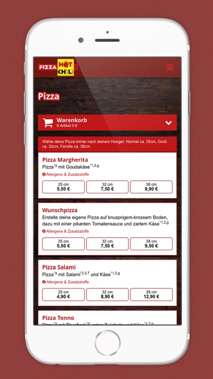 PizzaHotChili - deine heiße Pizza in Hamburg screenshot-3