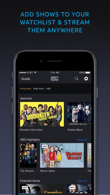 DIRECTV NOW screenshot-4