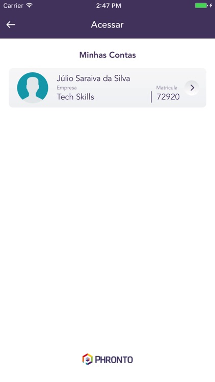 Phronto Controle Financeiro