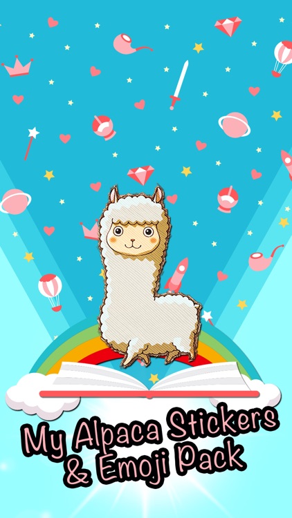 Alpaca Stickers Emojis Pack
