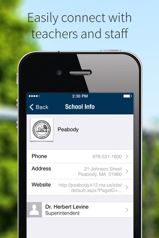 Peabody Public Schools screenshot 2