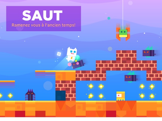 Screenshot #6 pour Super Chat Fantôme - être un bro de saut