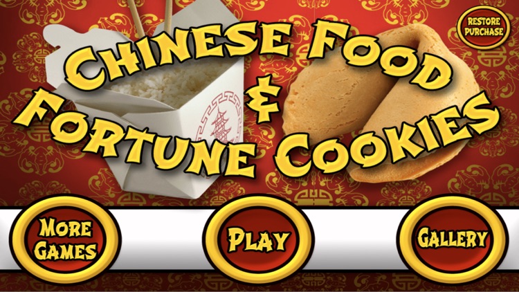 Chinese Food Maker Meal & Fortune Cookies Dessert