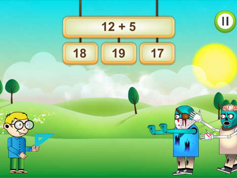 Screenshot #4 pour Math vs Undead pour l'école:  Jeux de Maths