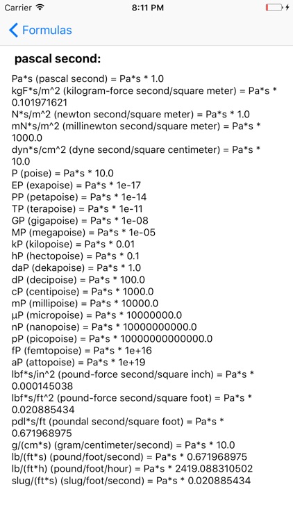 Dynamic viscosity converter screenshot-3