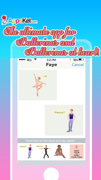 Balletmoji – Ballet Emoji Pro screenshot 3